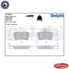 BRAKE PAD SET DISC BRAKE