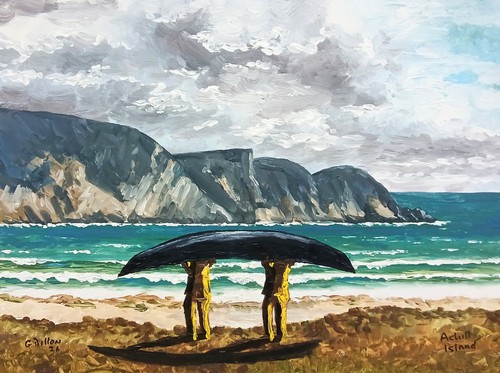 Original irish art - art, 16x12