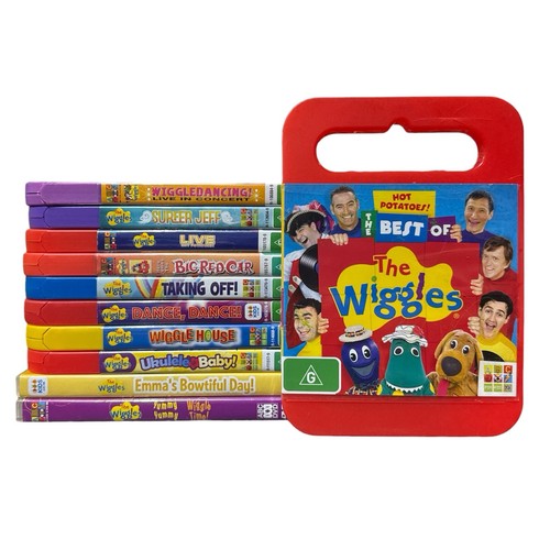 The wiggles dvd bundle set - wiggles, x