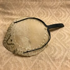 Antique Fixed Fan of Skin and