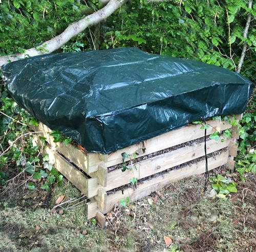 Compost bin cover - compost, waterproof