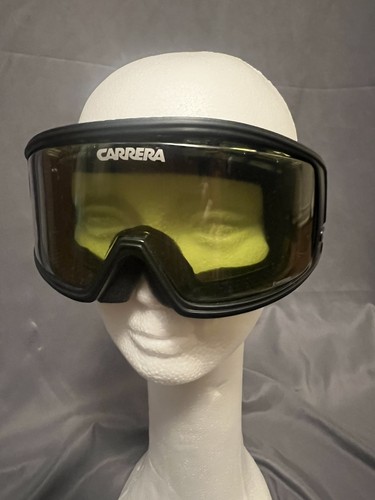 Black carrera ski - black, goggles