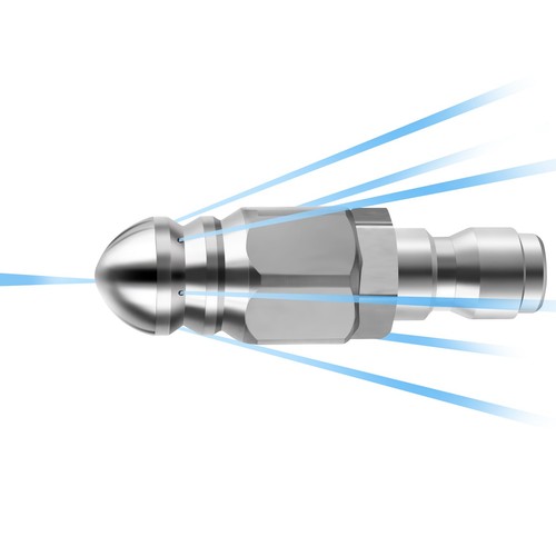 Sewer jetter nozzle stainless - jetter, nozzle,stainless