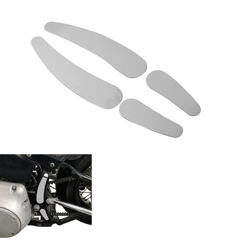 Chrome frame trim insert - chrome,