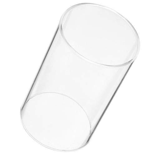 Clear glass candle - candle, tube