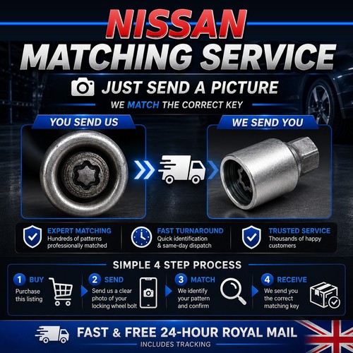 Nissan locking wheel nut key - wheel,
