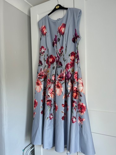 Lipsy blue floral dress size - floral,