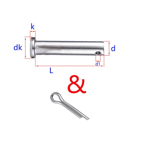 M12 clips cotter split - r, &