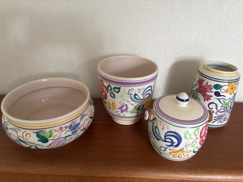 Poole pottery vases - vases, bowls