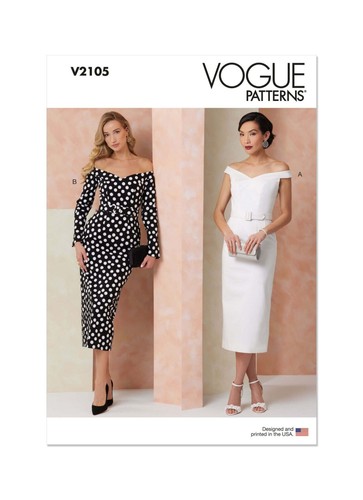 Vogue sewing pattern v2105 - pattern,