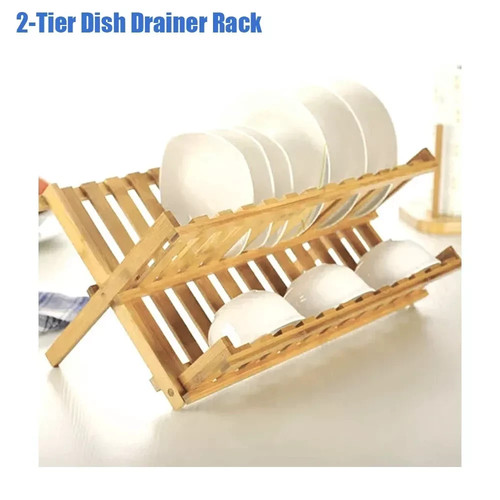 Folding dish drainer - drainer, 2