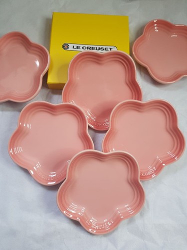 Crueset set plates in - set, 6