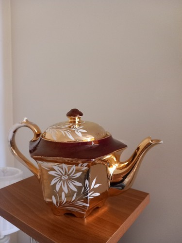 Rare sadler hexagon teapot - rare,