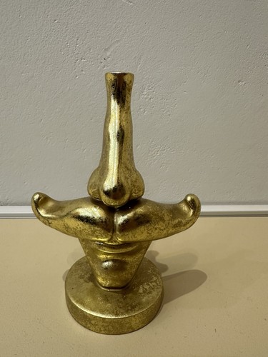 Antique gold moustache glasses - antique,