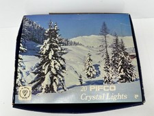 UNUSED 20 Pifco Crystal Lights Christmas Lights No 1232 Boxed & Working Vintage