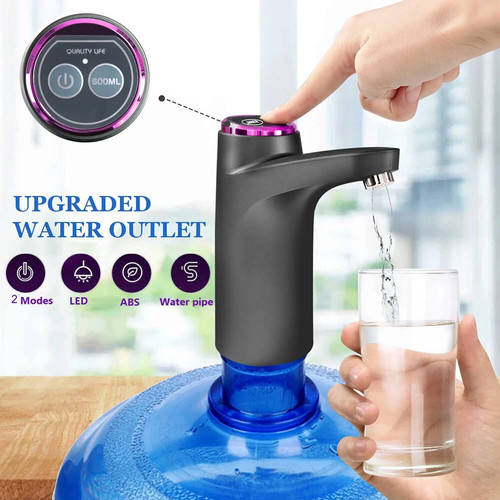 Electric water bottle pump usb - electric,