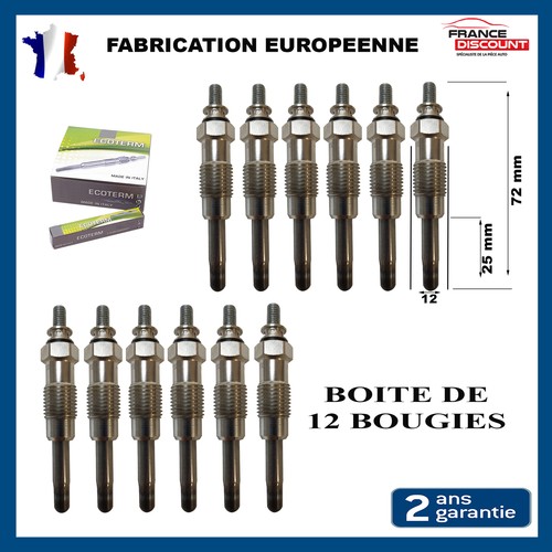 Glow plug for - plug, land