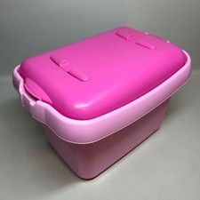 Lego Pink Storage Tub with Lid