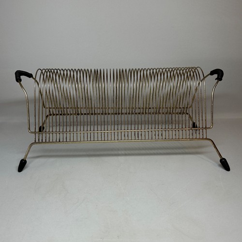 Vintage metal wire record - wire,