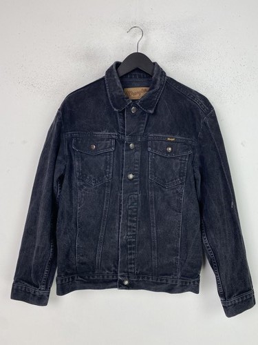 Wrangler black washed denim - black,