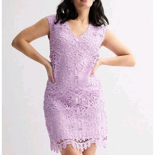 London times lilac lace short - times,