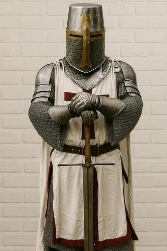 Medieval knight templar - knight, armor