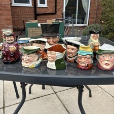 Collection of Toby Jugs! All