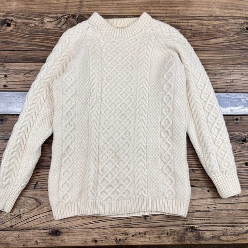 Vintage handmade aran knit - handmade,