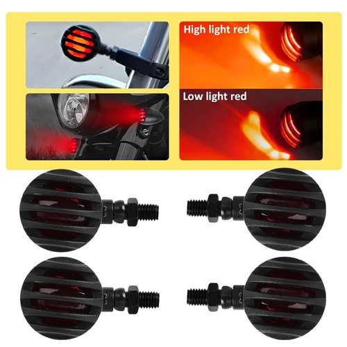 4pcs motorcycle grill bullet - grill,