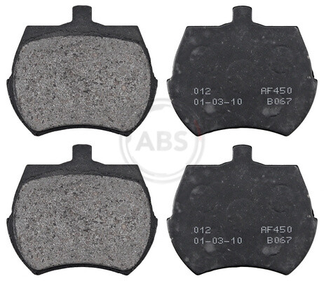 Brake pad set disc - pad,