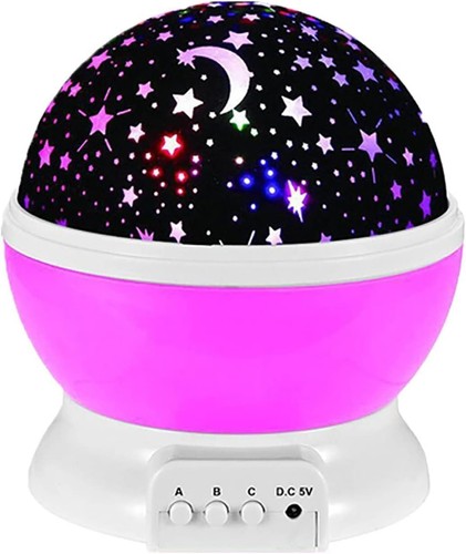 Rotating led star moon sky - moon,