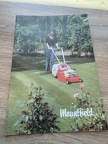 Mountfield lawn mower brochure - mountfield,