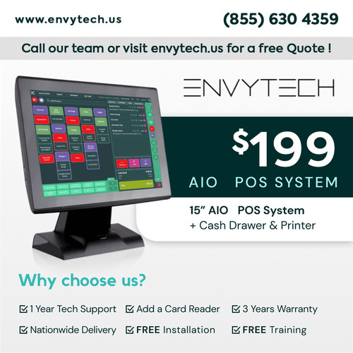 Touchscreen pos cash - 15",