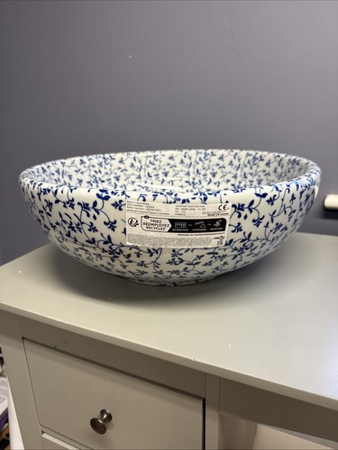Round floral basin sink - sink, 40cm