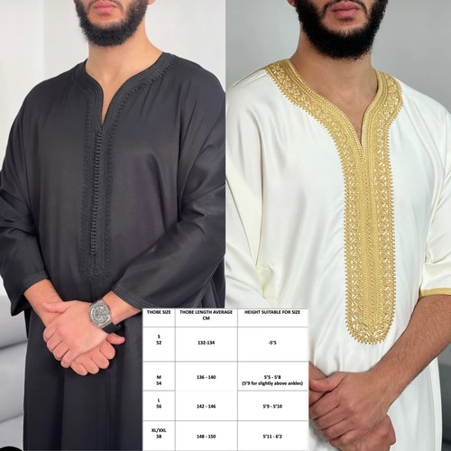 Men moroccan thobe - moroccan, islamic