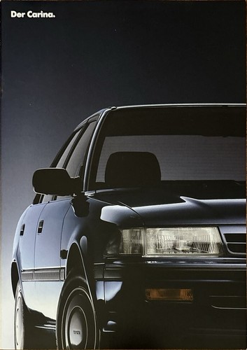Toyota carina brochure - carina,