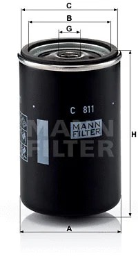 Air filter fits - daf, ft