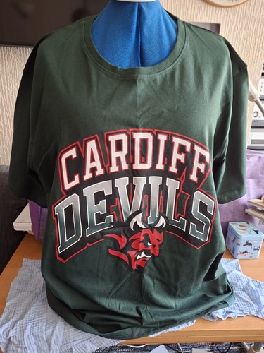 Cardiff devils shirt green - cardiff,