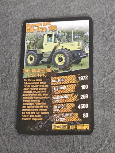 Mercedes benz trac 100 - mb,