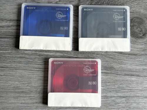 Sony minidiscs minutes - sony,