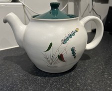 Denby Green Wheat Teapot with