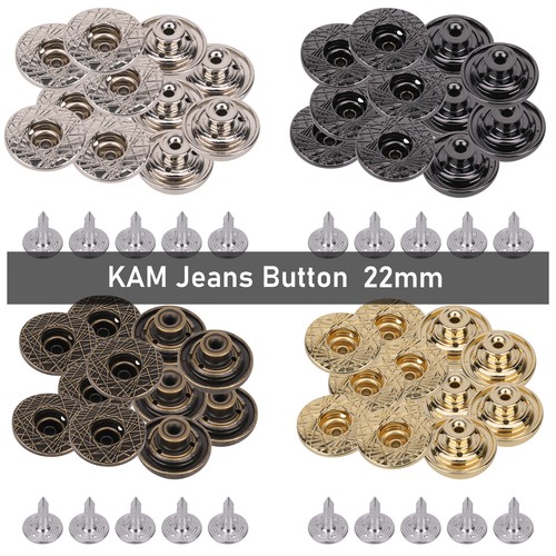 Kam hammer jeans buttons - hammer, on