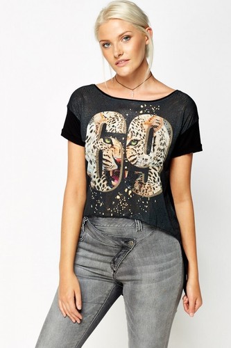 Punky fish black studded tiger - punky,