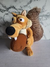Blue Sky Ice Age Movie Scrat Plush Toy Cute Squirrel Stuffed Animal 26cm