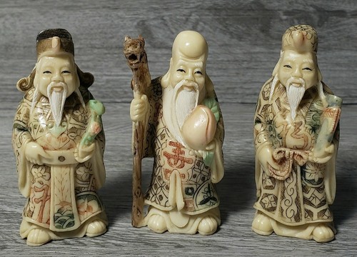 Vintage three chinese wises - chinese,