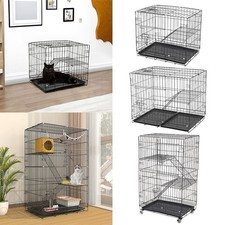Cat Cage Metal Wire Animals