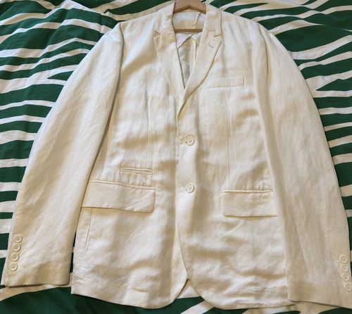 Armani exchange ivory linen - ivory,