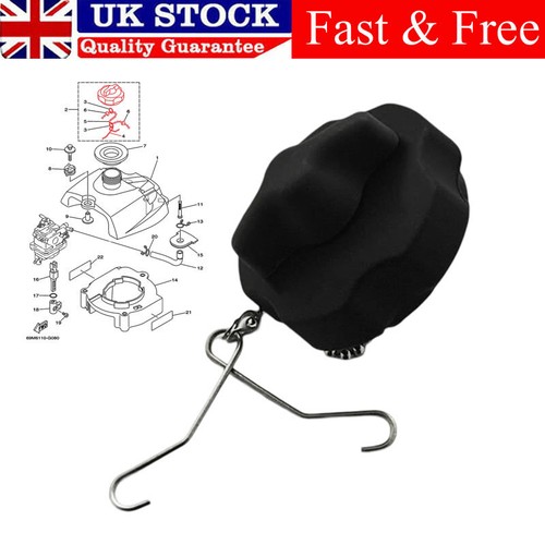 Fuel tank cap - yamaha, 2.5hp