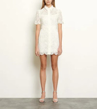 Sandro Paris Women's Dress Size 36 FR / S Floral Lace SFPRO00986