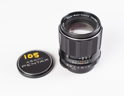 Asahi pentax smc takumar 105mm - smc,
